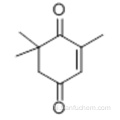 2,6,6-ट्राइमेथाइल -2-साइक्लोहेक्सिन-1,4-डायोन कैस 1125-21-9